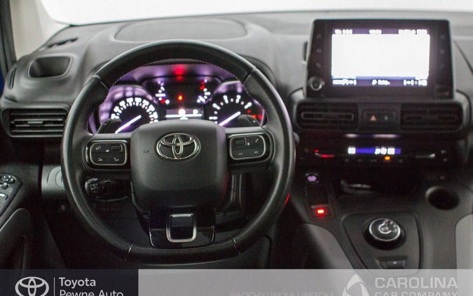 Toyota Proace City Verso cena 129900 przebieg: 52572, rok produkcji 2020 z Końskie małe 172